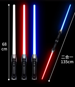 อุปกรณ์ตกแต่งเรืองแสง LED สำหรับคอสเพลย์ของเล่นดาบเรืองแสงพร้อมไฟแฟลชสำหรับงานสำเร็จการศึกษาและของขวัญวันวาเลนไทน์ - Product Image 4