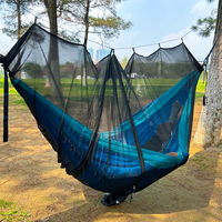 Tragbare Hängematte mit Moskitonetz, Schnellaufbau für Outdoor-Camping