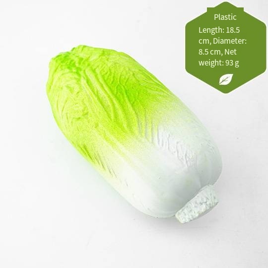 Plastic chinese cabbage