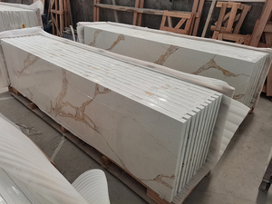 Encimera de cocina de estilo moderno, parte superior de cuarzo, piedra artificial con precio bajo, cuarzo negro - Product Image 6