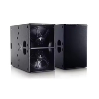 Haut-parleur professionnel célèbre T24N à double matrice et T215S double caisson de basses lecteur Audio en métal pour la musique de club de salle de mariage