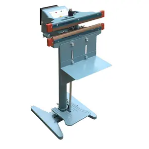 Extended height stand vertical double impulse foot sealer for liquid and powder bag hot product sale