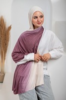 2025 Sharut Premium Opaque Gradient Shadow Hijab Écharpe Châle Modal Jersey Ombre Respirant Quatre Saisons Quotidien Porter Écharpe