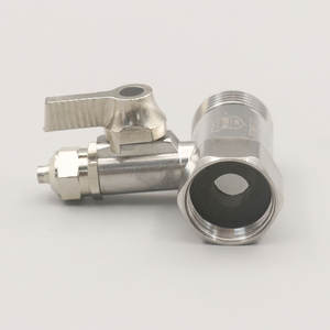 Válvula en T de entrada para purificador de agua Yipinquan, 1/2 pulgada, 3 vías, acero inoxidable, universal para uso doméstico en la cocina - Product Image 1