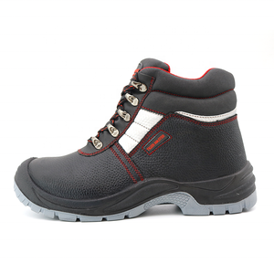 Sepatu Keselamatan Kerja Wanita Tiger Master Anti Selip Tahan Minyak Kulit Asli Ujung Baja Sol Baja Anti Statis Konstruksi <span class=keywords><strong>Mid</strong></span> Cut - Product Image 2