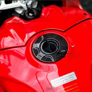 Tapa de Tanque de Combustible de Fibra de Carbono de Liberación Rápida para Motocicleta <span class=keywords><strong>DUCATI</strong></span> MULTISTRADA 950 <span class=keywords><strong>1200</strong></span> 1260 V2 <span class=keywords><strong>V4</strong></span> PIKES PEAK 2010-2026, Accesorios - Product Image 3