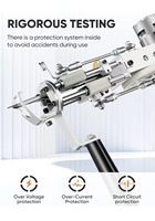 AK-V Machine et pistolet électriques de tuftage en plastique pour tapis, outil de tuftage manuel à poils coupés pour le bricolage