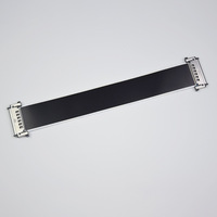 Connecteur de câble plat flexible FFC/FPC à pas de 0,5 mm, 0,54 mm, 0,7 mm, 0,8 mm
