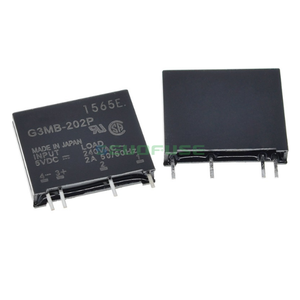 รีเลย์โมดูลโซลิดสเตทรีเลย์5V 12V 24V DC-AC <span class=keywords><strong>G3MB</strong></span>-<span class=keywords><strong>202P</strong></span> <span class=keywords><strong>G3MB</strong></span> <span class=keywords><strong>202P</strong></span> PCB SIP <span class=keywords><strong>SSR</strong></span> AC 240V 2A snubber สวิตช์รีเลย์วงจร - Product Image 1
