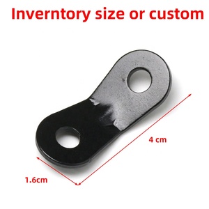 Tenditore Portatile per Corde, Corda di Sicurezza Regolabile per <span class=keywords><strong>Tenda</strong></span>, Fibbia di Tensione 4mm, Fibbia in Alluminio per Paracord da Esterno - Product Image 3