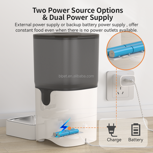 Cuenco para gatos para <span class=keywords><strong>comer</strong></span> lentamente, comedero automático para gatos, cuenco para perros, dispensador inteligente de comida para perros y Mascotas - Product Image 3