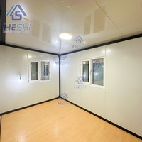 Casa Contenedor Prefabricada Expandible Completa de 40 y 20 Pies, 1, 2, 3, 4, 5 Dormitorios, Plegable, en Venta, Casa Modular, Granny Flat