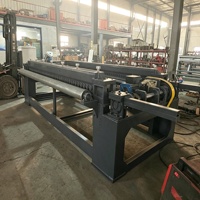 Machine à tisser automatique de grillage hexagonal CNC horizontal pour gabions