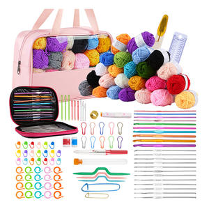 Kit de démarrage au crochet pour débutants pour <span class=keywords><strong>projets</strong></span> de <span class=keywords><strong>couture</strong></span> Accessoire en gros et kit de <span class=keywords><strong>couture</strong></span> au crochet - Product Image 1