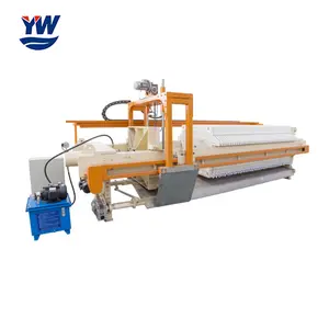 Automatic Chamber Filter Press With High Pressure Water Washing SystemFor Industry For Mud Sewage Sludge Treatment