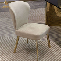 Ensemble de table à manger de luxe moderne avec dessus en marbre Ensemble de table de luxe 6 places pour 8 pour 6 4 chaises Mobilier de salle à manger Ensemble de table 8 chaises