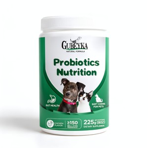 Golosinas Masticables Suaves <span class=keywords><strong>para</strong></span> <span class=keywords><strong>Perros</strong></span> Whole Life Dogs con <span class=keywords><strong>Probióticos</strong></span> <span class=keywords><strong>de</strong></span> Grado Humano <span class=keywords><strong>para</strong></span> el Apoyo Inmunológico y Digestivo, Alivio <span class=keywords><strong>de</strong></span> Gases, Diarrea, Vómito y Estreñimiento - Product Image 1