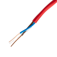 Câble d'alarme antivol ignifuge résistant aux UV en PVC isolé avec blindage en feuille d'aluminium 2c/4c 18AWG 8 cœurs 300V