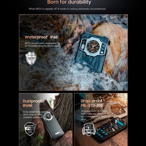 Teléfono Resistente Original Oukitel WP21 de 6.78 Pulgadas, RAM de 12 GB, ROM de 256 GB, Batería de 9800 mAh, Teléfono Móvil con Certificación IP68 e IP69k, Cargador Rápido de 66 W - Product Image 6