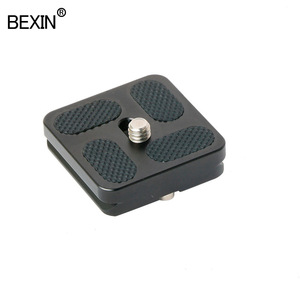แผ่นยึดแบบปลดเร็ว Bexin ทำจากอลูมิเนียมอัลลอยด์ พร้อมตัวล็อคแบบพลิก สำหรับติดตั้งกล้องดิจิตอลกับขาตั้งกล้อง - Product Image 1