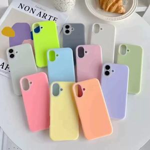 <span class=keywords><strong>Coque</strong></span> en gelée K97 avec étui <span class=keywords><strong>de</strong></span> <span class=keywords><strong>protection</strong></span> en silicone anti-goutte en velours Convient pour Apple 14, 15, 16, 17 air PRO MAX étui le plus vendu - Product Image 2