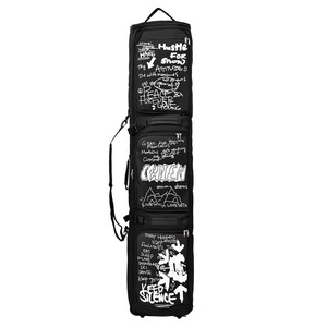 Sac à snowboard à roulettes grande capacité <span class=keywords><strong>TN</strong></span> 100L, style graffiti, étanche, avec séparation sec/humide, pour équipement professionnel - Product Image 1