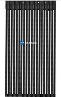 M-Shine Haute Luminosité Qualité Rideau P15.625 LED Film Transparent Étanche Maille Affichage Mur de Verre Extérieur Écran Clair