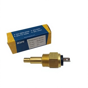 Sensor de Temperatura del Agua para Generador Diésel KUS ORIGINAL KE00124, 1/2 14NPT, Alarma 98, Monitor de Temperatura del Motor Industrial, Metálico - Product Image 1
