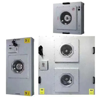 H13 H14 HEPA Mini Pleat Haute Efficacité Purificateur D'air Laminer Air Clean Room AC DC Ventilateur Filtre Unité CVC Systèmes Pièces