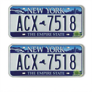 Il nuovo elenco personalizzato USA <span class=keywords><strong>targa</strong></span> in metallo goffrato <span class=keywords><strong>targa</strong></span> in alluminio americano - Product Image 1