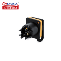 Conector de Alimentación IP68 Resistente al Agua, Entrada de 20A, 12V CC, Conectores Rápidos de 3 Pines, Macho XLR CNLINKO, Hembra Redonda USB de 4 y 6 Pines, Soldadura 4p 500V