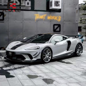 Ajuste perfecto para McLaren GT Upgrade <span class=keywords><strong>AMA</strong></span> Style Body Kit Nuevo parachoques delantero de fibra de carbono Faldas laterales Difusor trasero - Product Image 4