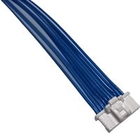Câble personnalisé Molex Pico-Clasp 501330-1000 à 10 broches 1,0 mm pour pompe à perfusion, faisceau de câbles médicaux UL3302 28AWG XLPE à faible teneur en halogènes