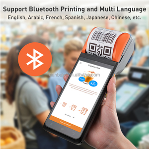 <span class=keywords><strong>Terminal</strong></span> Punto de Venta Portátil Android 4G <span class=keywords><strong>con</strong></span> Pantalla Táctil, NFC, WiFi, Bluetooth, Impresora USB - Product Image 1