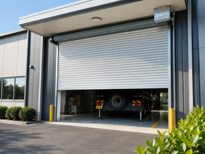 <span class=keywords><strong>Porte</strong></span> à enroulement automatique en acier galvanisé, robuste, sécurisée, <span class=keywords><strong>motorisée</strong></span>, pour <span class=keywords><strong>garage</strong></span> et entrepôt - Product Image 1