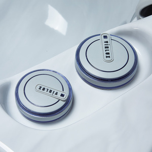 VIRLUX Airbnb Friendly <strong>Getaway</strong> Hot Tub with Freestanding Acrylic Shell for Short Term Rental Property Wellness - Product Image 5