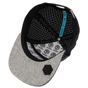 Casquettes de golf perforées TCAP China Snapback à 6 panneaux personnalisables - Product Image 5