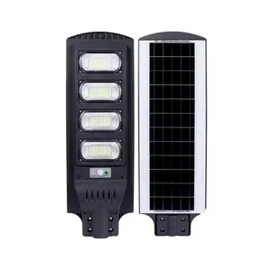 Lampadaire solaire intégré Intelligent tout-en-un ABS 120W pour jardin et route
