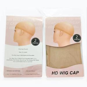 2 piezas en una bolsa HD WIG CAP HD Lace Mesh Sheer Hat <span class=keywords><strong>Transparente</strong></span> Invisible Super <span class=keywords><strong>El</strong></span>ástico Complexion Ultra Clear Peluca Hairnet - Product Image 6