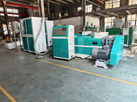 Granulateur à haute vitesse pour tuyaux en plastique HDPE à vis unique, refroidissement par air, recyclage, modèle SJ-120F
