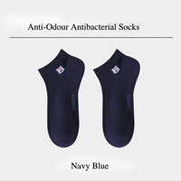 Chaussettes invisibles respirantes en polyester, antibactériennes, déodorantes, antidérapantes, chaussettes décontractées, plusieurs couleurs au choix