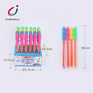Varita de burbujas en forma de rosa de 38 CM, juguetes al aire libre burbujas coloridas para niños - Product Image 4