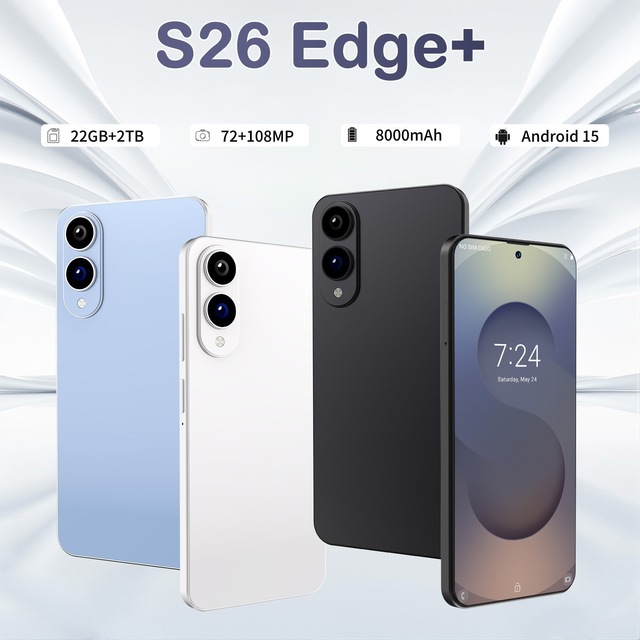 Low Price 2026 Hot Item S26Ultra 16GB+512GB 1TB Smart Phone HD Clear Display Rear 5G Deca Core Unclocked WIFI Global