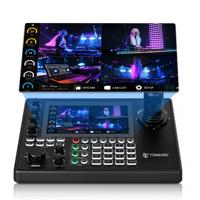 Controlador de Joystick PTZ de 7 Pulgadas con Pantalla Táctil, Salida HD-MI 4K, Consola de Producción en Vivo Multicámara