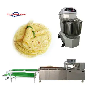 Factory sale commercial tortilla wrapper arabic pita bread crepe roti chapati taco mexican machine