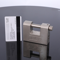 Nouveauté : cadenas à clé rectangulaire en acier robuste de 85 mm, serrure de sécurité renforcée pour une utilisation sûre, vente en gros en Chine