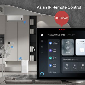 หน้าจอสัมผัส Tuya ขนาด 8 นิ้ว พร้อม Alexa ในตัว เครื่องเล่นเพลง WiFi Zigbee BLE Mesh Gateway แผงควบคุมบ้านอัจฉริยะ PST-TAP08 - Product Image 2