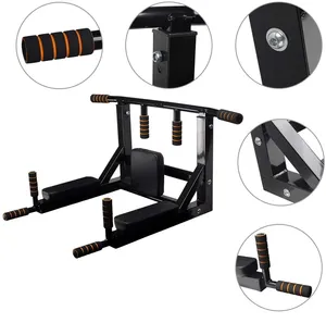 Fábrica Atacado Fitness Equipment Wall Rack Único Paralelo Bar Pull-up Fitness Stand Máquina Multi-funcional Wall Mounted Pu