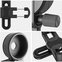 Adaptor Ponsel Pintar Universal ML-UA8 untuk Lampu Celah, Mikroskop Bedah, Teleskop, dan Biomikroskop