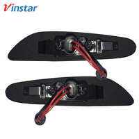 Vinstar - Luces LED Secuenciales Laterales, Barra de Luces LED, Intermitentes para BMW E46, Audi A3, VW, Opel, Astra